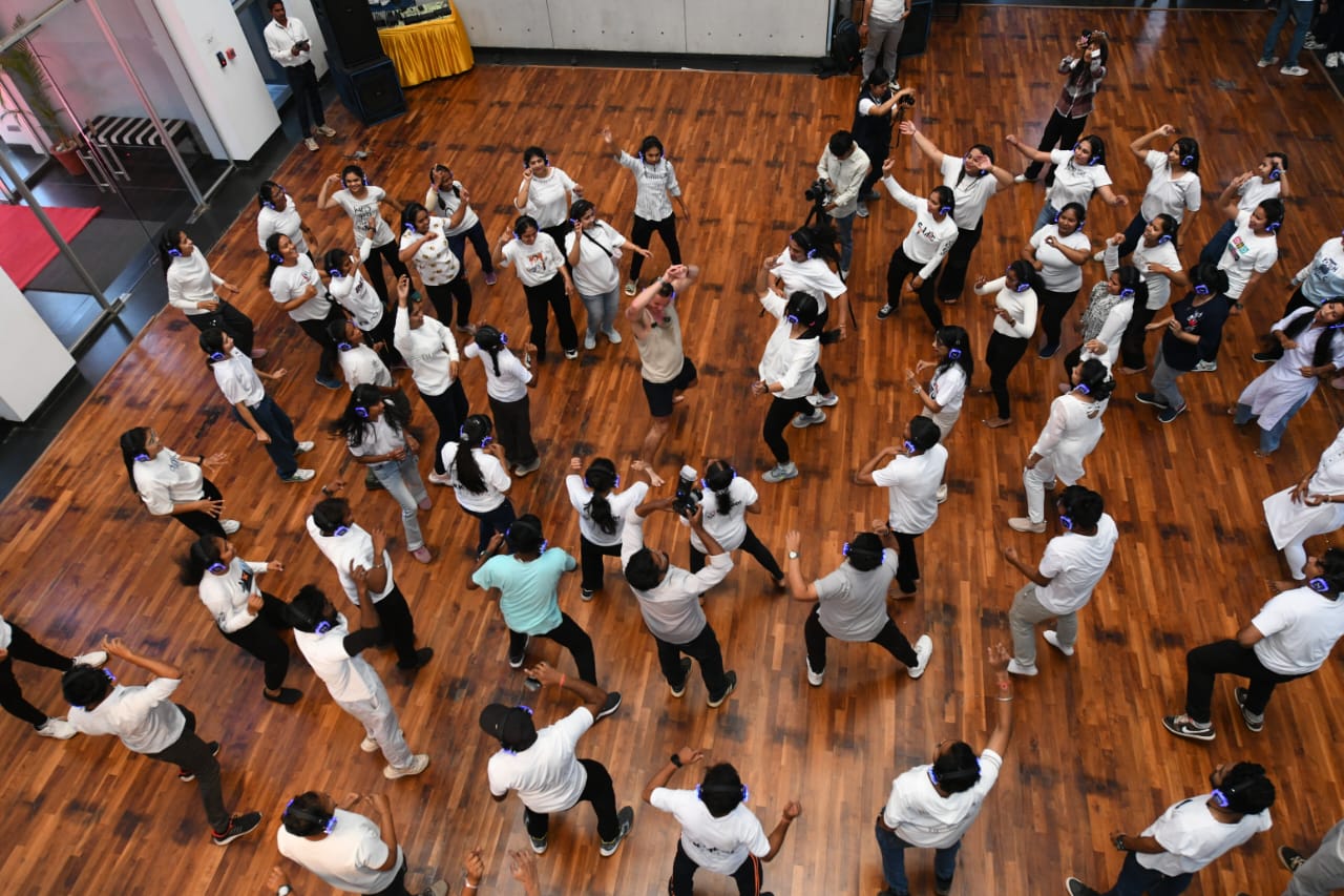 KK Modi University's wellness session concluded with Sanctum, the session is essential for the all-round development of students - Charu Modi, KKMU, Bhilai, Durg, Chhattisgarh, Khabargali