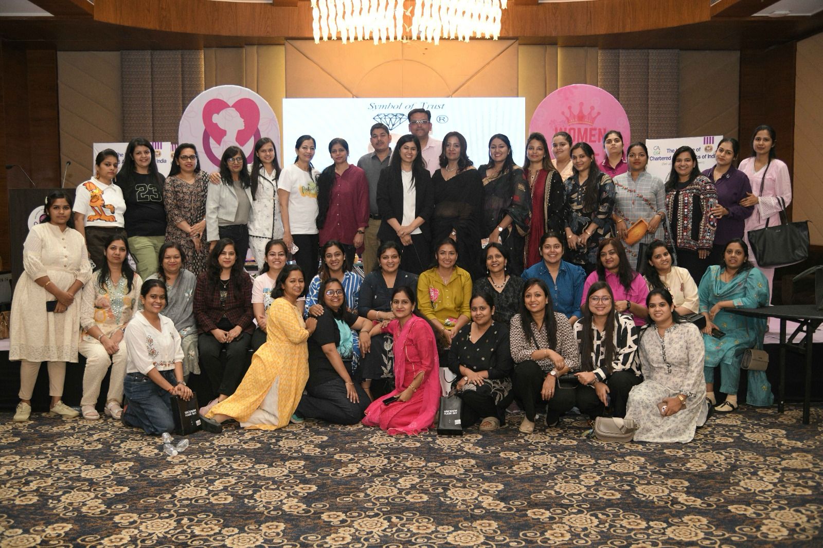 Sakhi”, a grand event for women empowerment in Raipur, organized by the Raipur branch of the Institute of Chartered Accountants of India ICAI, Mayor Mrs. Meenal Chaubey, Sheetal Kala, Shilpi Goyal and Dimple Varlyani, Raipur, Khabargali
