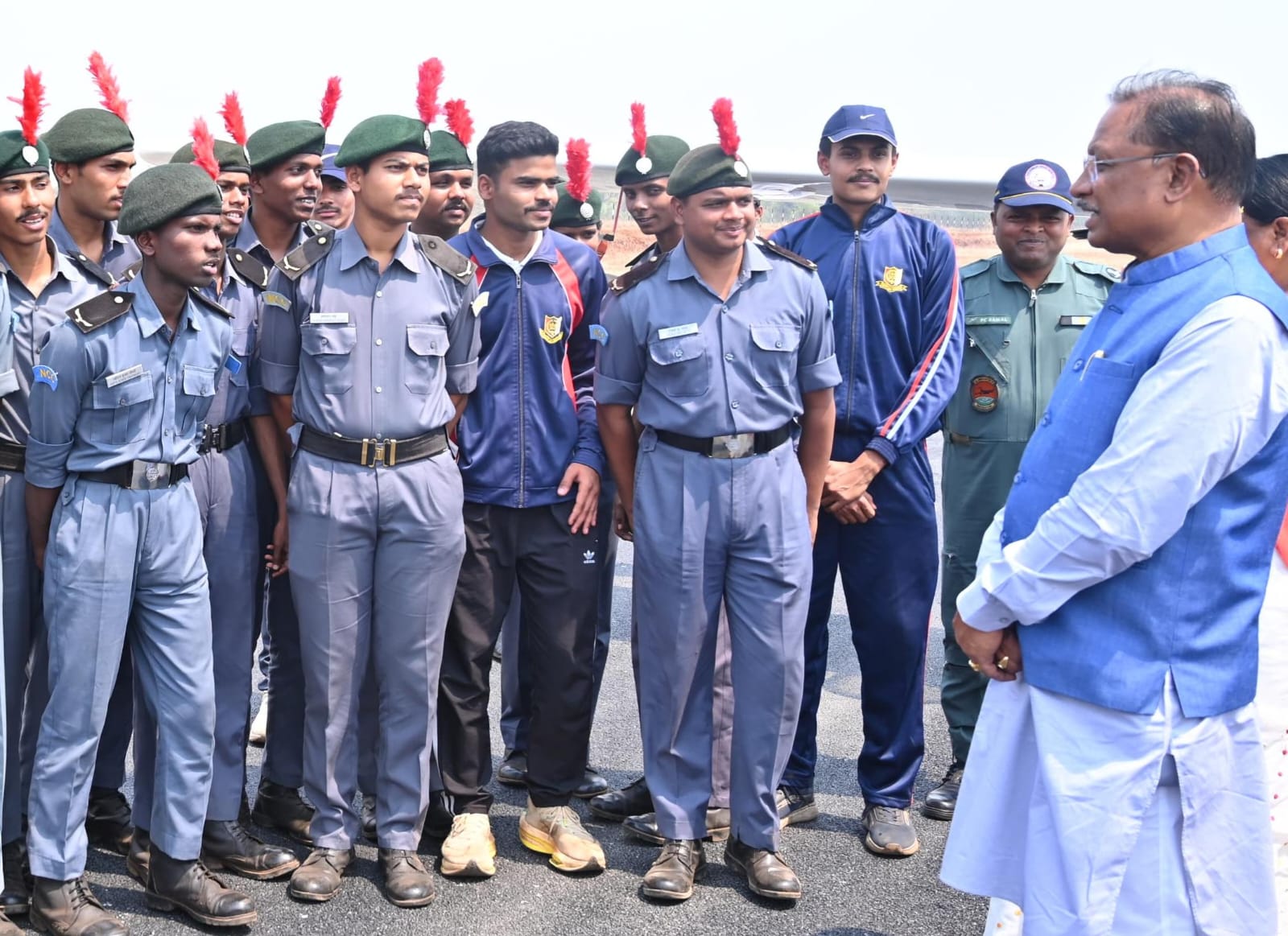 State government will make youth pilots, every possible help will be available, Chief Minister Vishnu Dev Sai inaugurated aircraft flying training in Jashpur, boosted the enthusiasm of NCC cadets, Chhattisgarh, Khabargali