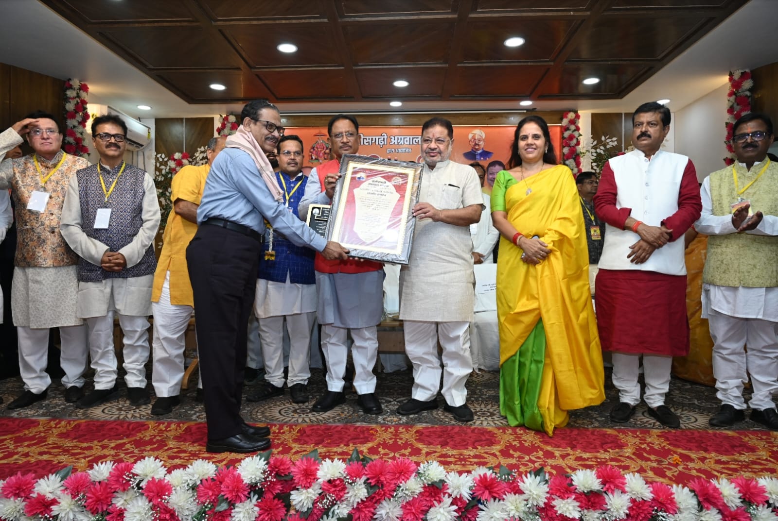 Charity and philanthropy are in the nature of Daau Agarwal community: Vishnudev Sai, Demand to start state decoration in the name of philanthropist Daau Kalyan Singh Agarwal - Daau Anurag Agarwal, Chhattisgarh, Raipur, Khabargali