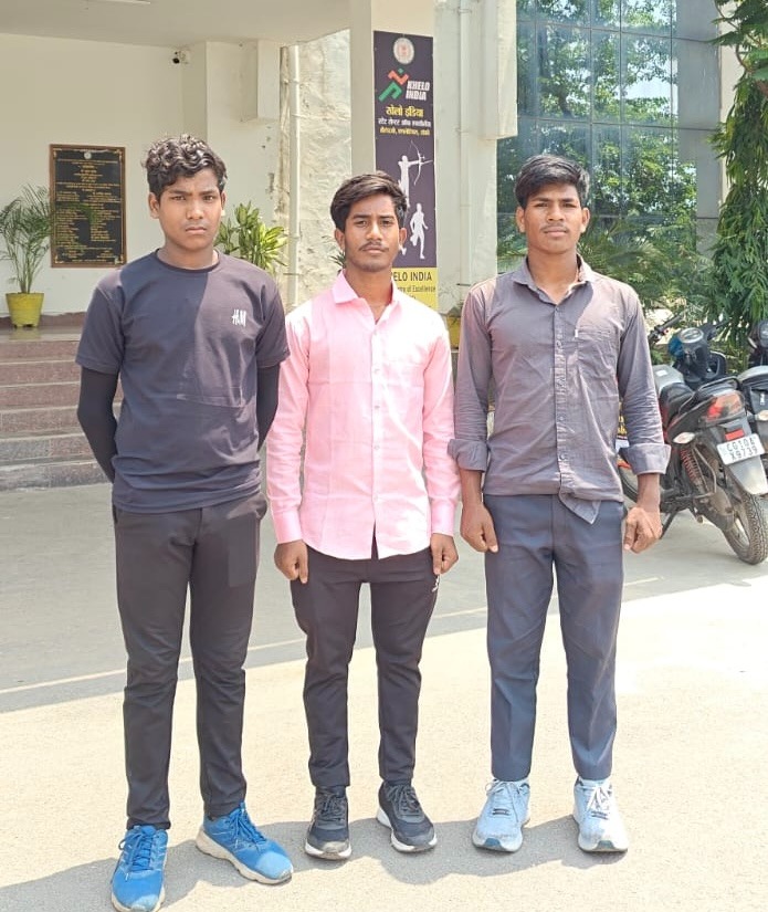 Seven students selected from Adani Foundation's archery training center, Chhattisgarh, Khabargali