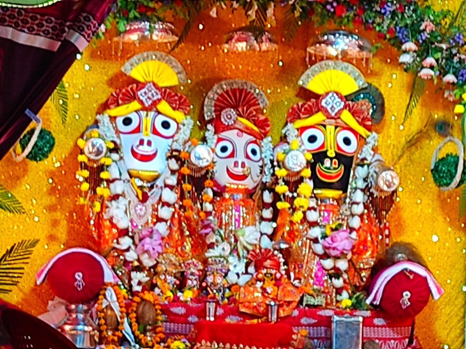 Various forms of Lord Shri Jagannath were seen in the Mahakoshal solo art exhibition of Dr. Praveen Sharma organized by Mahakoshal Kala Parishad, Raipur, Chhattisgarh, Khabargali