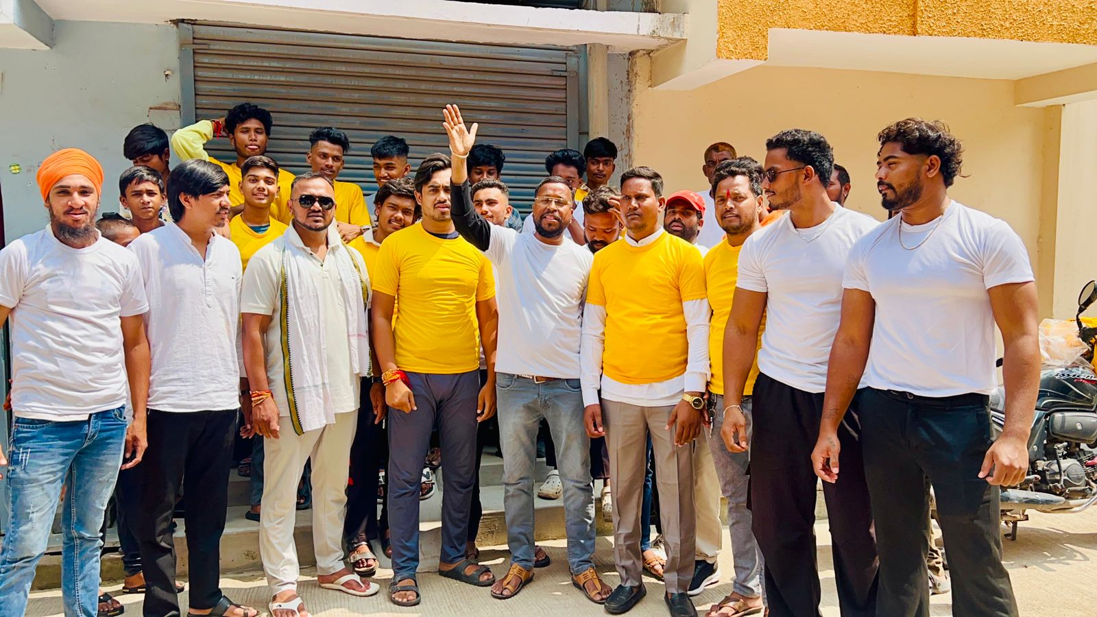 Historical initiative towards stopping religious conversion under the guidance of Purandar Mishra, initiative of Uttar MLA – firm step towards Sanatan awakening"... Shri Jagannath Sena's city tour and religious awakening campaign, Raipur, Chhattisgarh, Khabargali