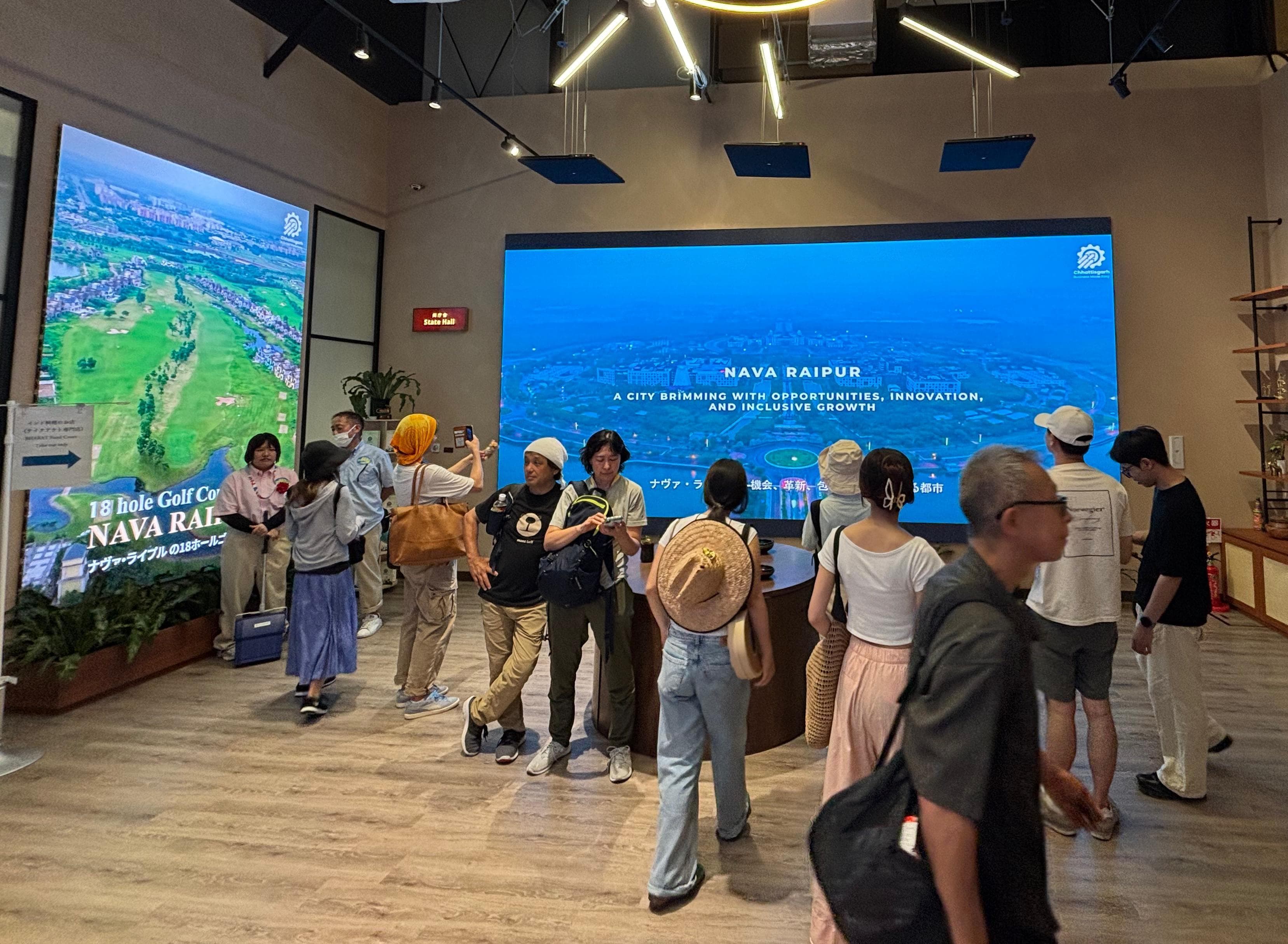 On the very first day of World Expo 2025 in Osaka Japan, Chhattisgarh Pavilion was bustling with activity, more than 22 thousand visitors visited it, Khabargali