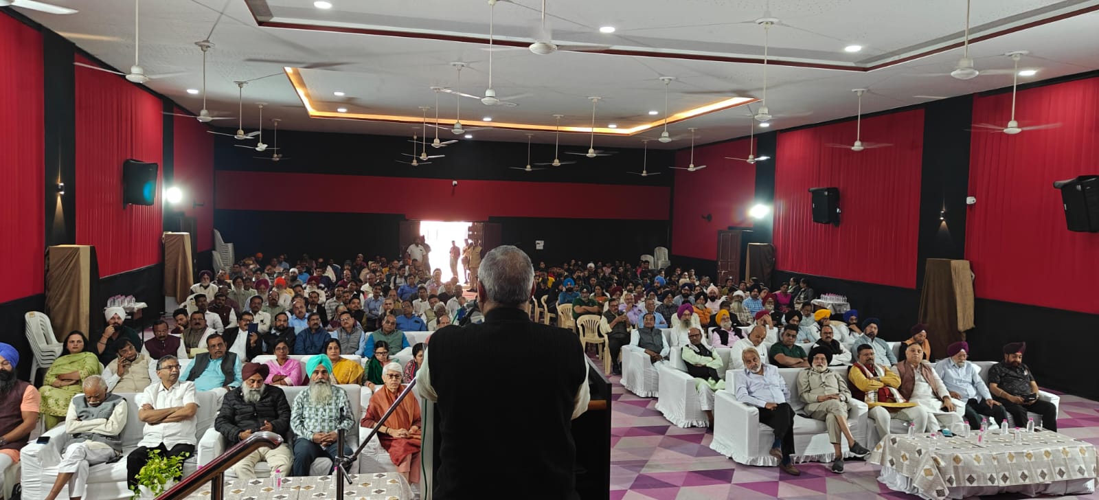 Shri Guru Tegh Bahadur Ji is the confluence of bravery, forgiveness and sacrifice – Rammadatta Chakradhar, All Society Seminar organized on the 350th Martyrdom Centenary at Khalsa School Raipur, Chhattisgarh, Khabargali