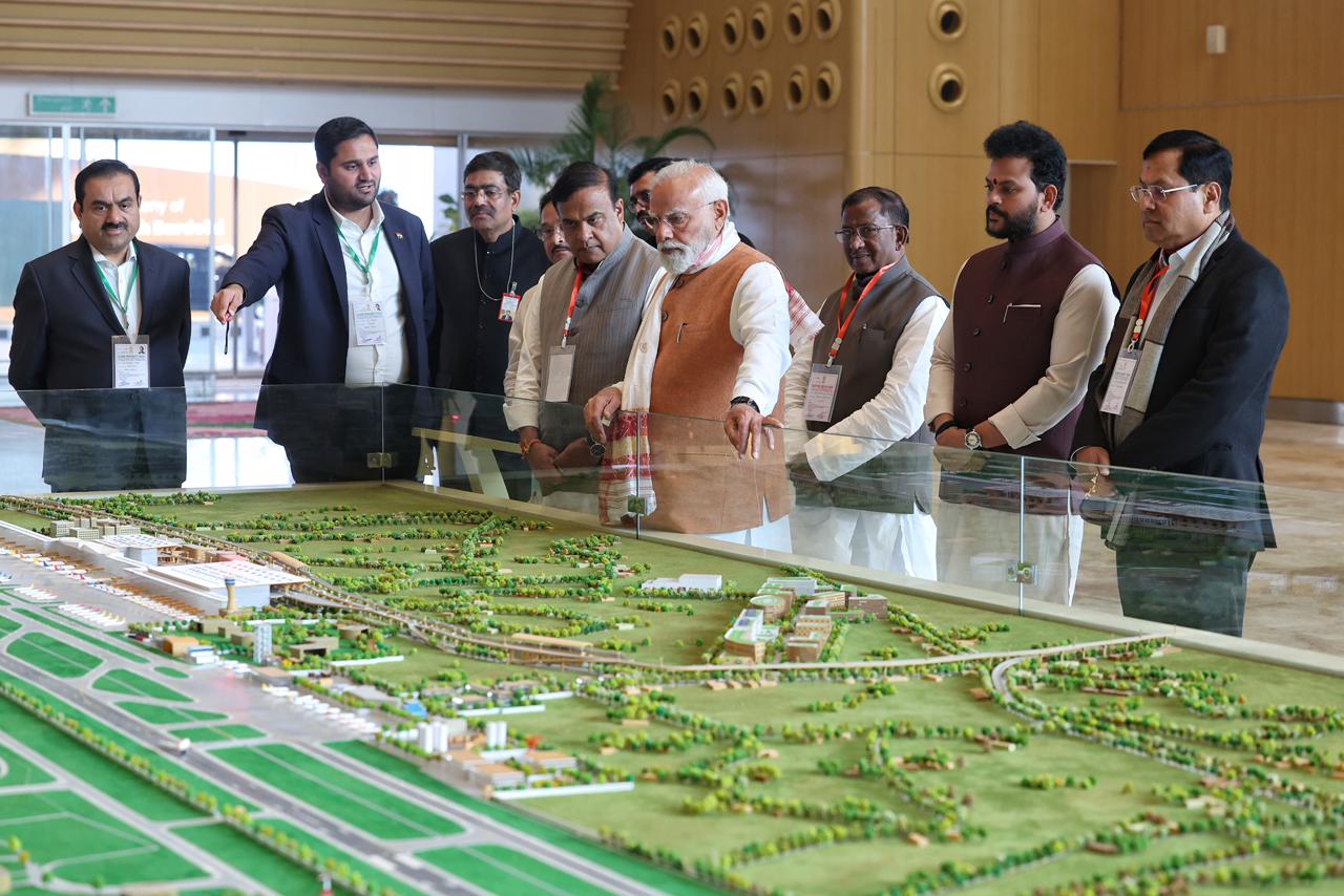 Prime Minister Modi inaugurated the Guwahati terminal; Adani sets a new standard in Northeast connectivity at Borjhar International Airport, Guwahati khabrgali 