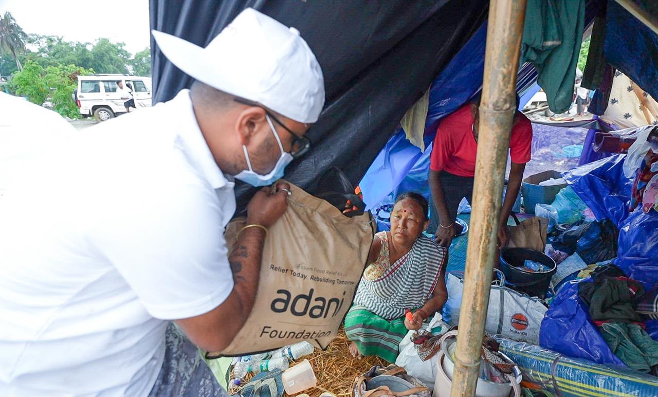 Gautam Adani contributes ₹11 crore to the Chief Minister's Relief Fund, providing relief to 8,000 families.