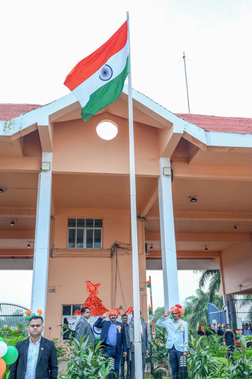 Adani Power Chote Bhandar celebrated 80th Independence Day with great enthusiasm, Raigarh, Chhattisgarh, Khabargali