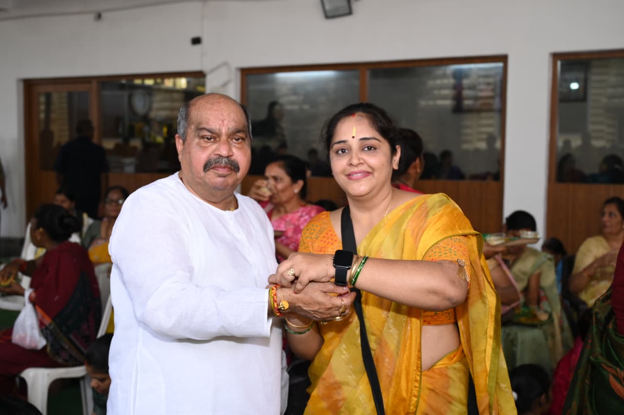 Raipur News, Jagannath Temple Gayatri Nagar, Raipur, MLA and President of Jagannath Seva Samiti Purandar Mishra, Raksha Sutra, 2100 women, Lord Jagannath, Chhattisgarh News, religious event, Khabargali