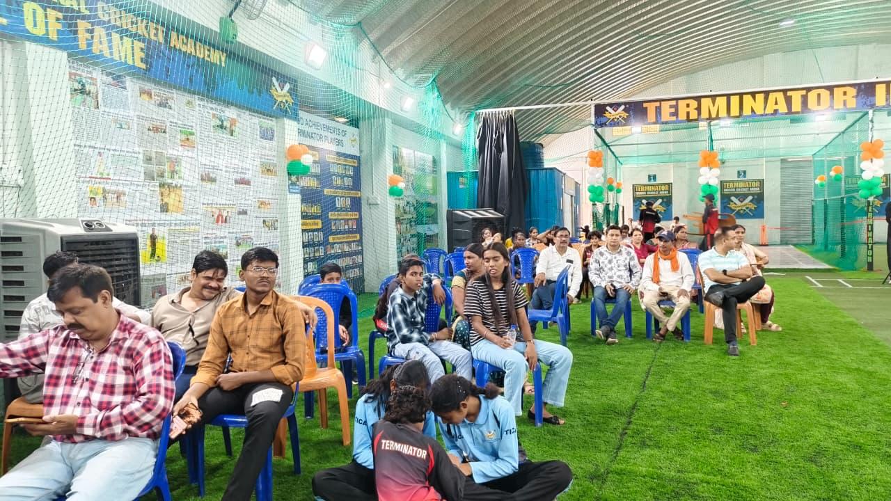 Raipur Cricket, Terminator Cricket Academy, Indoor Cricket, Cricket Academy Raipur, Tatibandh, Chhattisgarh Cricket, Cricket Training, Vipra Mahavidyalaya Campus Behind Pandit Ravishankar Shukla University, G.E. Road, Amanaka, Raipur, Cricket Coaches & Fitness Coach, Head Coach Mohammad Dr. Shabab Qureshi, Khabargali
