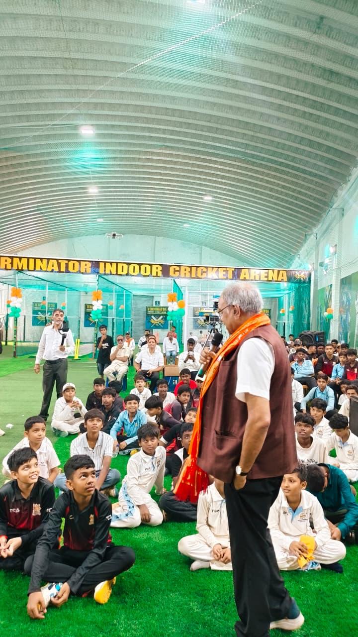 Raipur Cricket, Terminator Cricket Academy, Indoor Cricket, Cricket Academy Raipur, Tatibandh, Chhattisgarh Cricket, Cricket Training, Vipra Mahavidyalaya Campus Behind Pandit Ravishankar Shukla University, G.E. Road, Amanaka, Raipur, Cricket Coaches & Fitness Coach, Head Coach Mohammad Dr. Shabab Qureshi, Khabargali