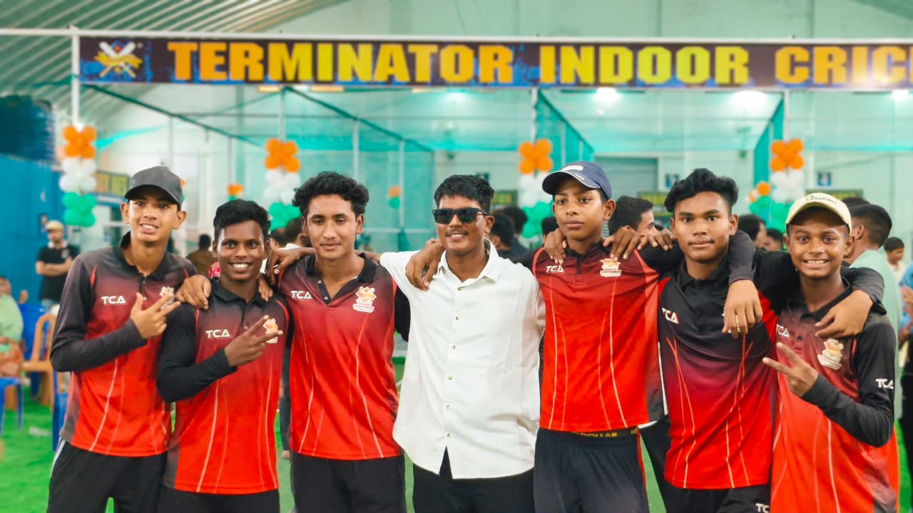 Terminator Indoor Cricket Arena Raipur, Terminator Cricket Academy Raipur, indoor cricket academy Raipur, cricket academy in Raipur, TICA Raipur, indoor cricket facility Chhattisgarh, Dr Shabab Qureshi, cricket training Raipur, chhattisgarh, Khabargali 