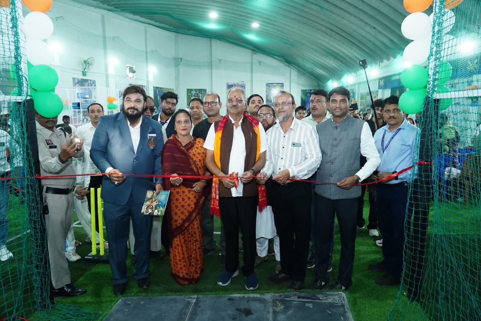 Terminator Indoor Cricket Arena Raipur, Terminator Cricket Academy Raipur, indoor cricket academy Raipur, cricket academy in Raipur, TICA Raipur, indoor cricket facility Chhattisgarh, Dr Shabab Qureshi, cricket training Raipur, chhattisgarh, Khabargali 