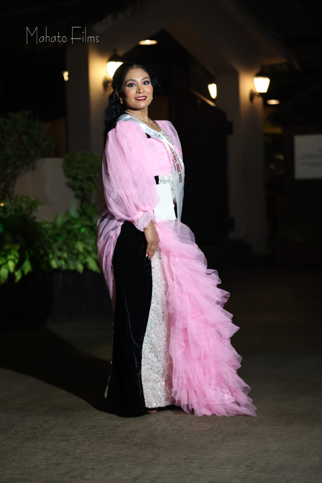 Shweta Avinash Bawankar from Chhattisgarh won the title of 'Mrs. India Universal India', Raipur, Chhattisgarh, Khabargali