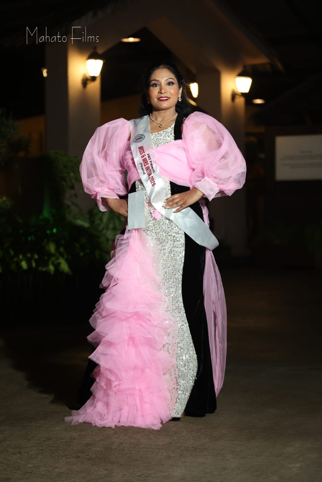 Shweta Avinash Bawankar from Chhattisgarh won the title of 'Mrs. India Universal India', Raipur, Chhattisgarh, Khabargali