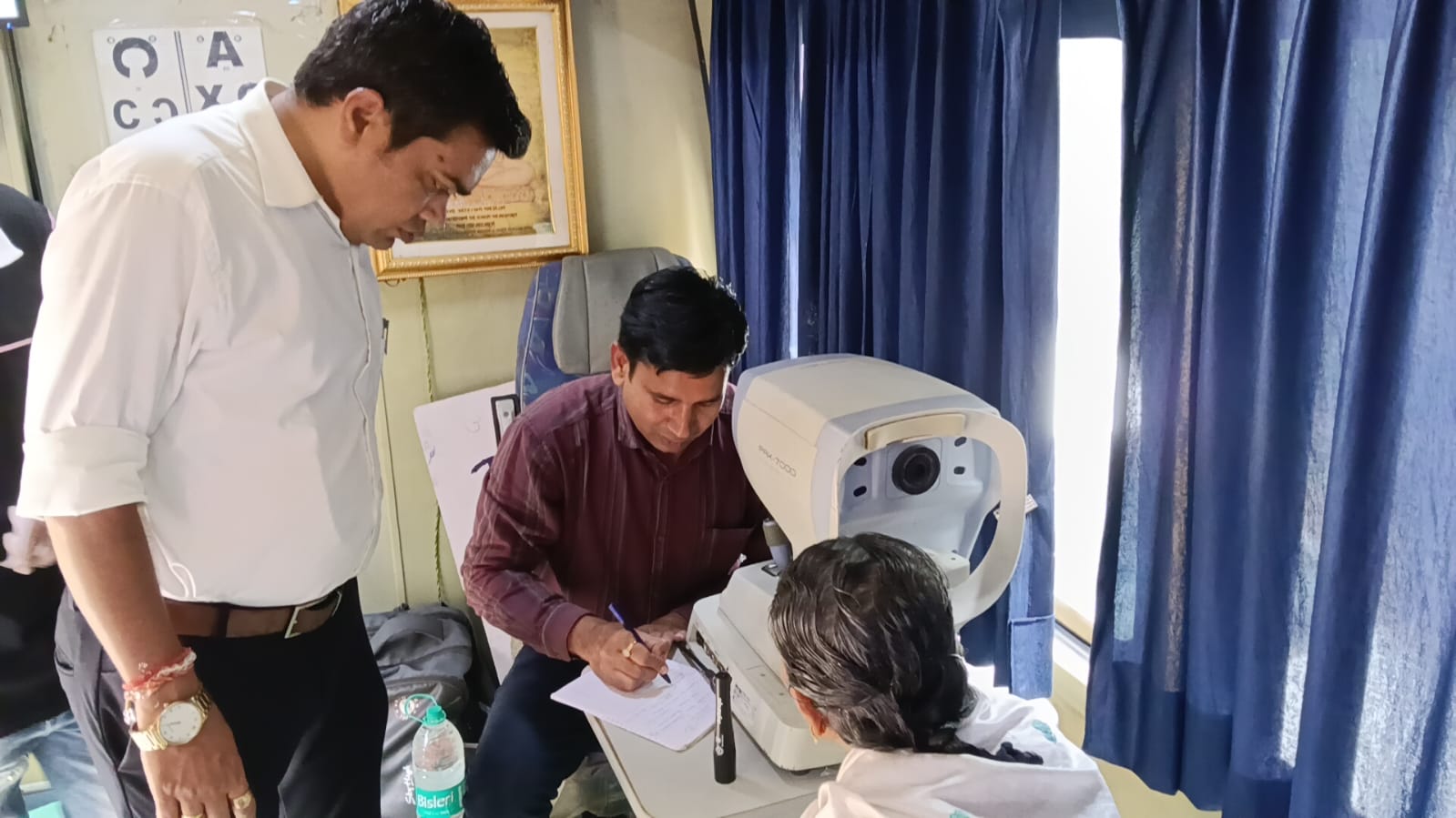 Raipur Press Club, Mahavir International Service Organization, Free Eye Check up, Eye Camp, Cataract Operation, Health, State Minister rank Lokesh Kavadiya, Raipur, Chhattisgarh, Khabargali