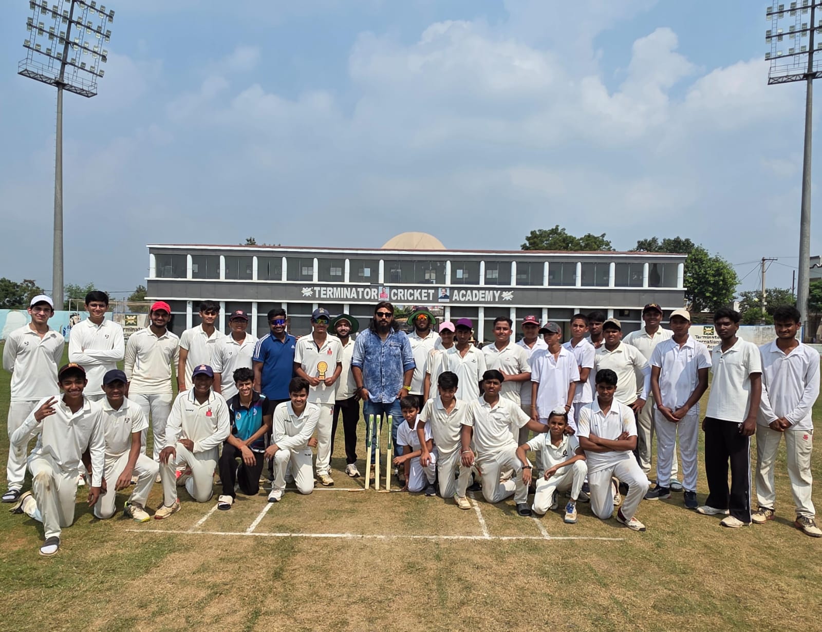 MGM School Raipur, School Cricket Tournament, Chhattisgarh, Vipra School Champions Trophy 2026, Bhavesh Pandey Man of the Match, Chhattisgarh School Cricket, Raipur Cricket, Terminator Cricket Academy, Indoor Cricket, Cricket Academy in Raipur, Tatibandh, Head Coach Dr. Mohammad Shabab Qureshi, Khabargali