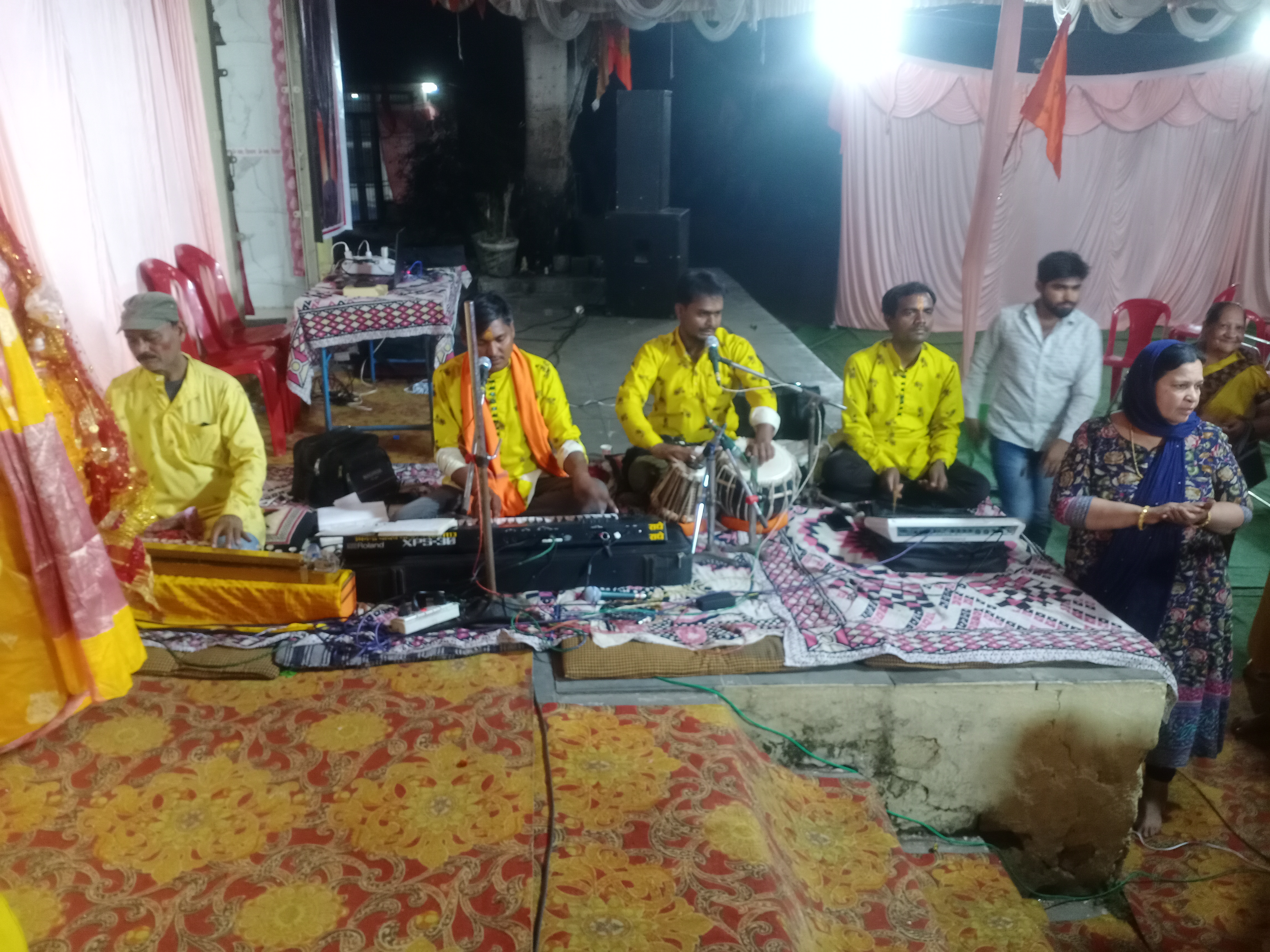 Shrimad Bhagwat Katha is the only means to attain God in Kalyug, Pandit Shivanand Maharaj, Siddha Vinayak Shiv Sai Hanuman Temple of Gayatri Nagar of the capital, Shrimad Bhagwat Katha started with Kalash Yatra, Raipur, Chhattisgarh, Khabargali.