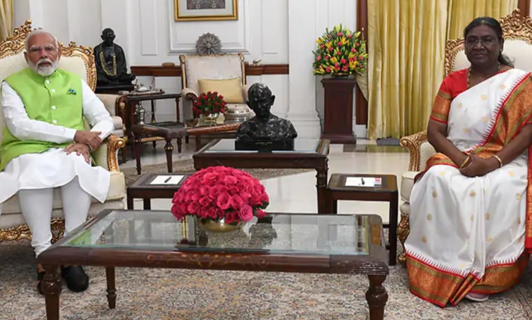 Lok Sabha elections, President Draupadi Murmu, NDA, BJP-led National Democratic Alliance, Prime Minister Narendra Modi, New Delhi, KhabarGali