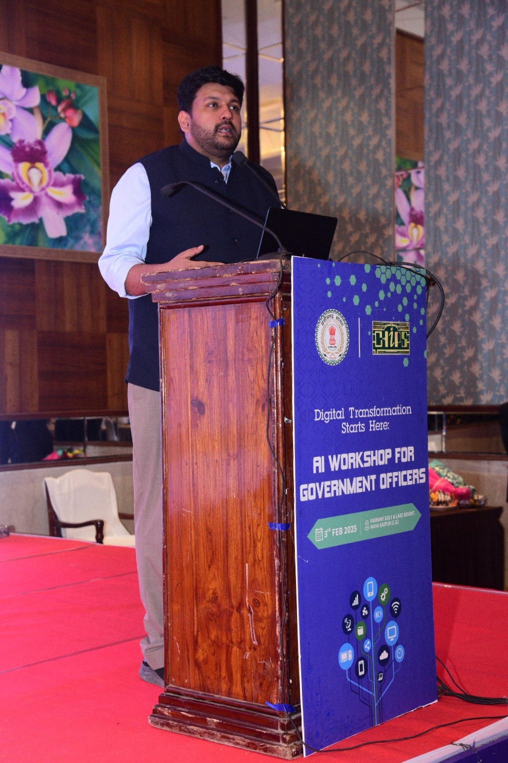 One day workshop on Artificial Intelligence AI concluded for senior administrative officers of the state, CHIPS, Chhattisgarh Infotech Promotion Society, Raipur, Chhattisgarh, Khabargali