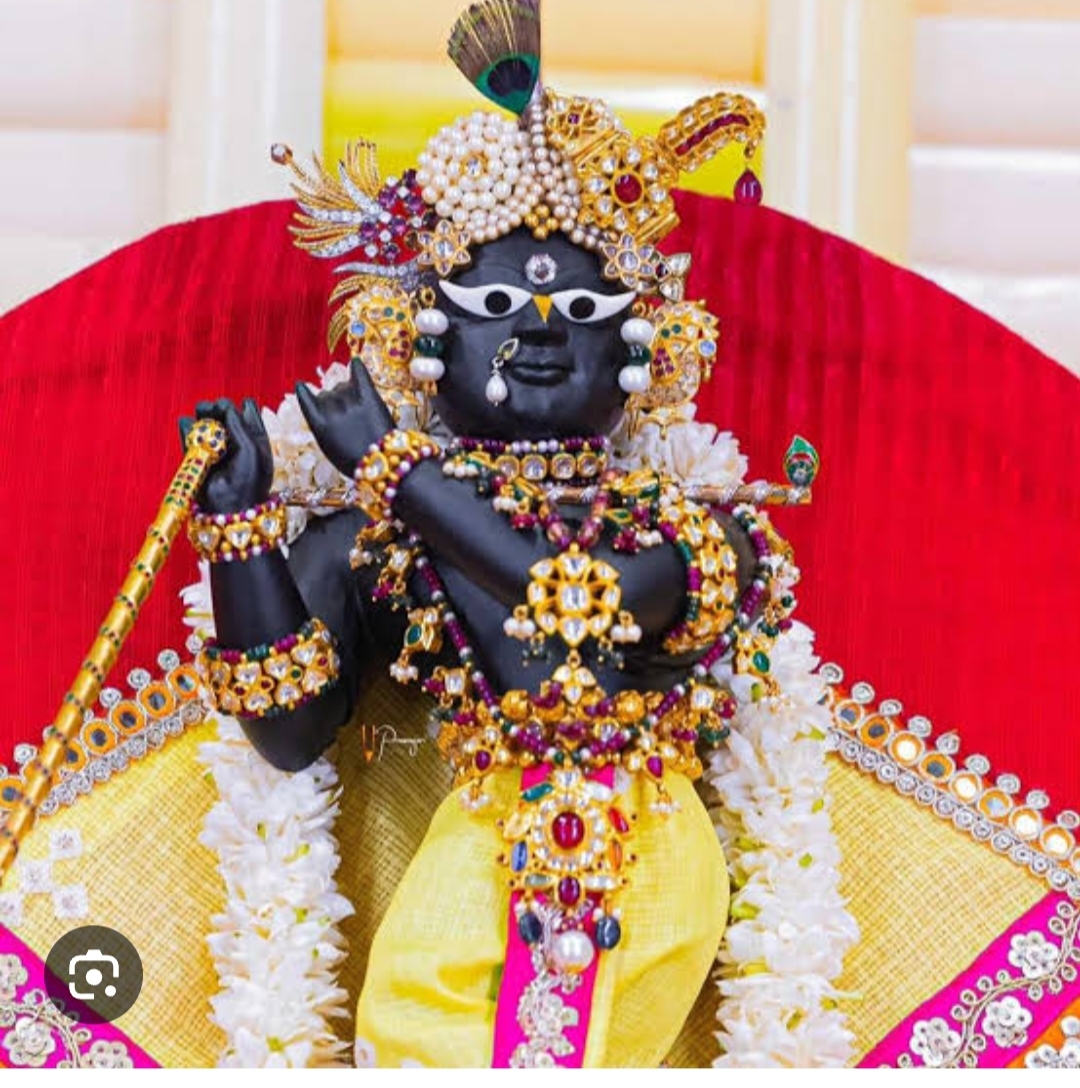 Lord Madan Mohanji, Karauli, Lord Gopinathji, Jaipur, Lord Jugalkishoreji, Panna, Lord Radharamanji, Sri Vrindavan Dham, Lord Radhaballabhji, Vrindavan Dham, Lord Bankebihariji, Sri Vrindavan Dham, Seven Nidhis of Sri Vrindavan, the special 7 Srivigrahas of Sri Krishna, Sapta Devalaya, Brij, Sri Radha, Yashoda Mata, Devki Mata, Nand Baba, Vasudev Ji, Vrishbhanu Ji, Kirti Maiyya, Religion, Khabargali