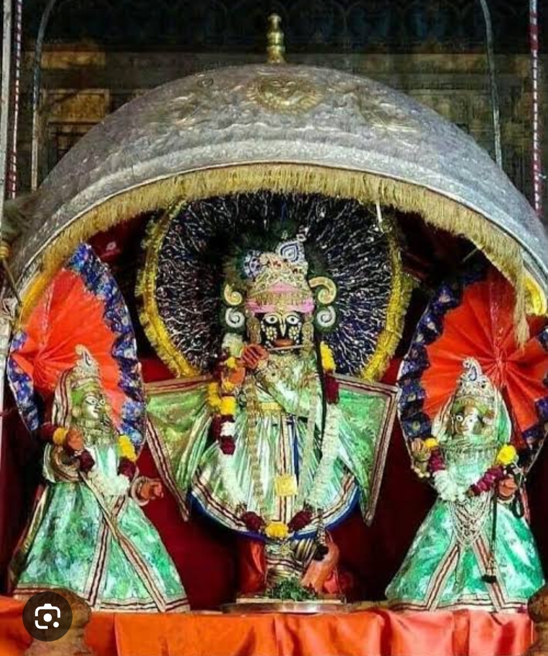 Lord Madan Mohanji, Karauli, Lord Gopinathji, Jaipur, Lord Jugalkishoreji, Panna, Lord Radharamanji, Sri Vrindavan Dham, Lord Radhaballabhji, Vrindavan Dham, Lord Bankebihariji, Sri Vrindavan Dham, Seven Nidhis of Sri Vrindavan, the special 7 Srivigrahas of Sri Krishna, Sapta Devalaya, Brij, Sri Radha, Yashoda Mata, Devki Mata, Nand Baba, Vasudev Ji, Vrishbhanu Ji, Kirti Maiyya, Religion, Khabargali
