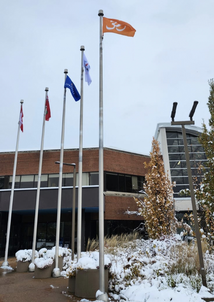 Technological solutions to economic challenges, Canadian Hindu community gives new approach, gives perfect answer to Trump's economic challenges, Anurag Srivastava, native of Raipur, Chhattisgarh, Hindu Heritage Month, MP Seema Akan, representative of Foreign Minister Anita Anand, MPP Effie Trentinopolis, Mayor Rob Burton, Council member Nav Nanda, Raipur, Oakville, Khabargali