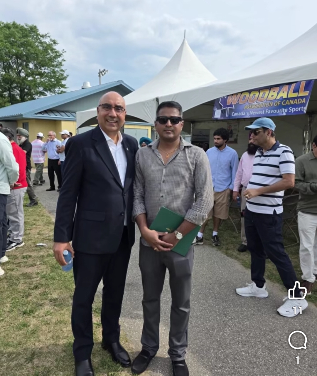 MP Amarjeet Gill Officially Launches Woodball in Canada,,A Thrilling New Chapter for Outdoor Sports at Caledon East Park,Woodball Association of Canada, including Vice President Anurag Srivastava, President Jagdeep Sancha, Treasurer Rohit Lath, and General Secretary Muzamil Ahmed, Khabargali 