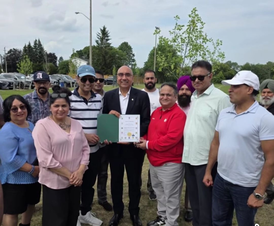 MP Amarjeet Gill Officially Launches Woodball in Canada,,A Thrilling New Chapter for Outdoor Sports at Caledon East Park,Woodball Association of Canada, including Vice President Anurag Srivastava, President Jagdeep Sancha, Treasurer Rohit Lath, and General Secretary Muzamil Ahmed, Khabargali 