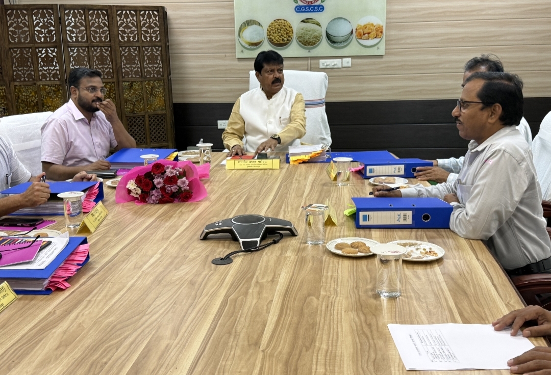 Civil Supplies Corporation meeting, Sanjay Srivastava, compassionate appointment, dearness allowance hike, Chhattisgarh Civil Supplies Corporation, Nava Raipur board meeting, daily wage employees bonus, NICSI assistant computer programmer, Chhattisgarh Civil Supplies Corporation, Khabargali