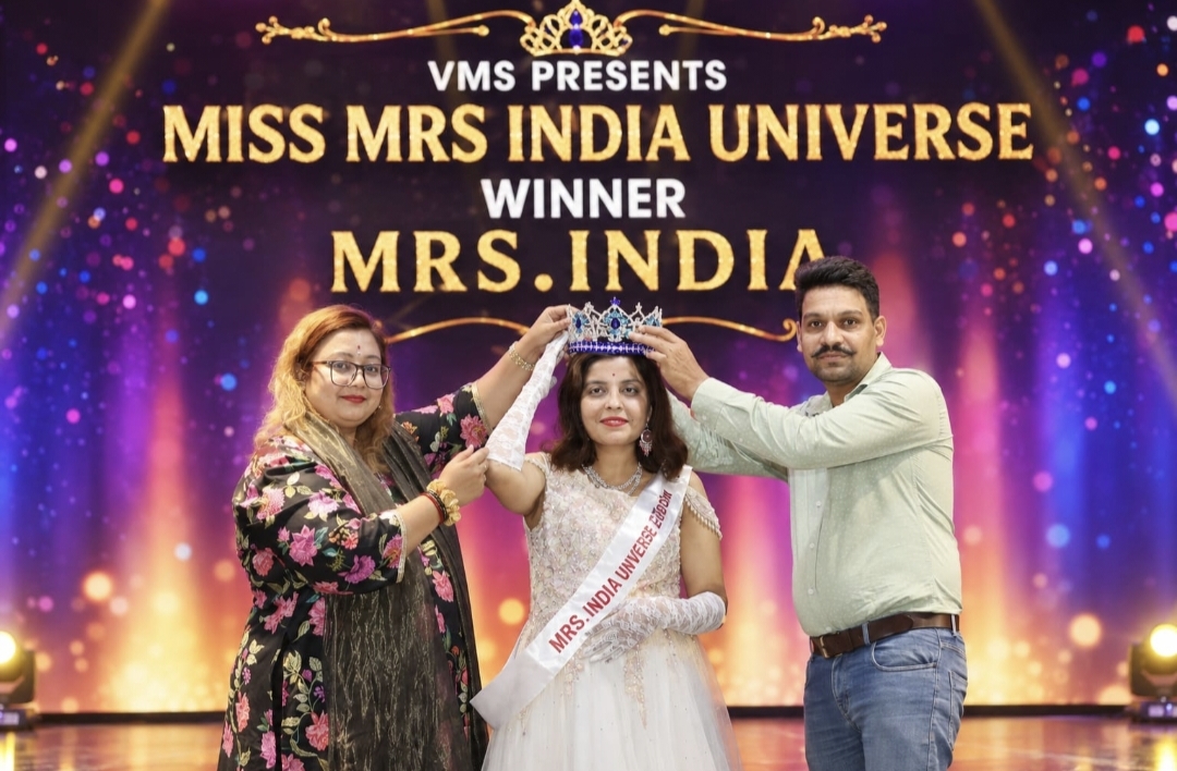 Raipur's Unnati Shukla and Chanchal Sahu won the title of Mrs. India and Miss India 2026 in Indore, Chhattisgarh, Khabargali