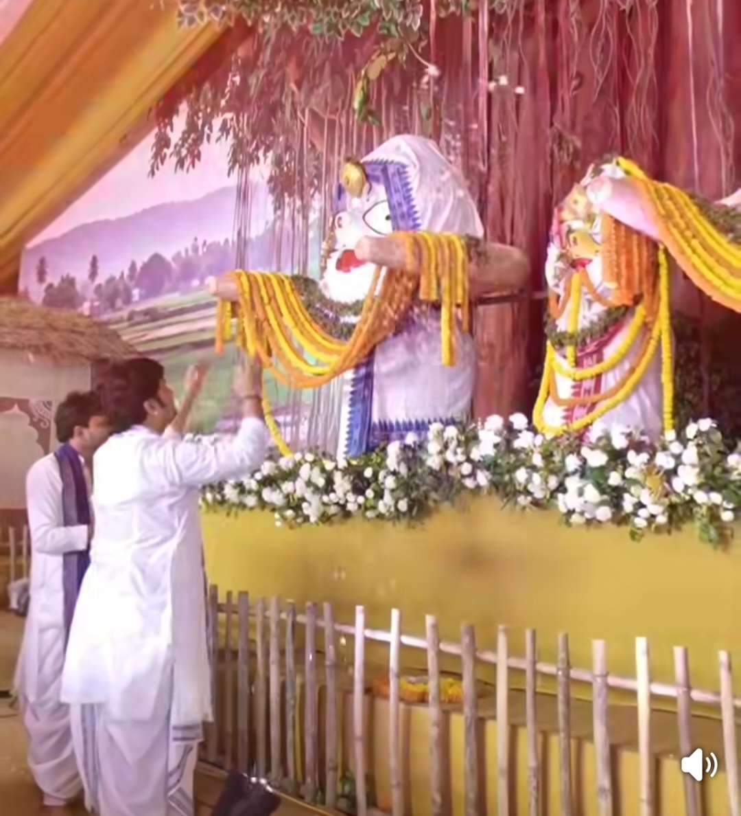 Indresh Maharaj discourse, Shrimad Bhagwat Katha Raipur, Raipur Bhagwat Katha, devotion and liberation, Indresh Ji Maharaj, Devendranagar Mandi Ground Katha, Chhattisgarh, Khabargali