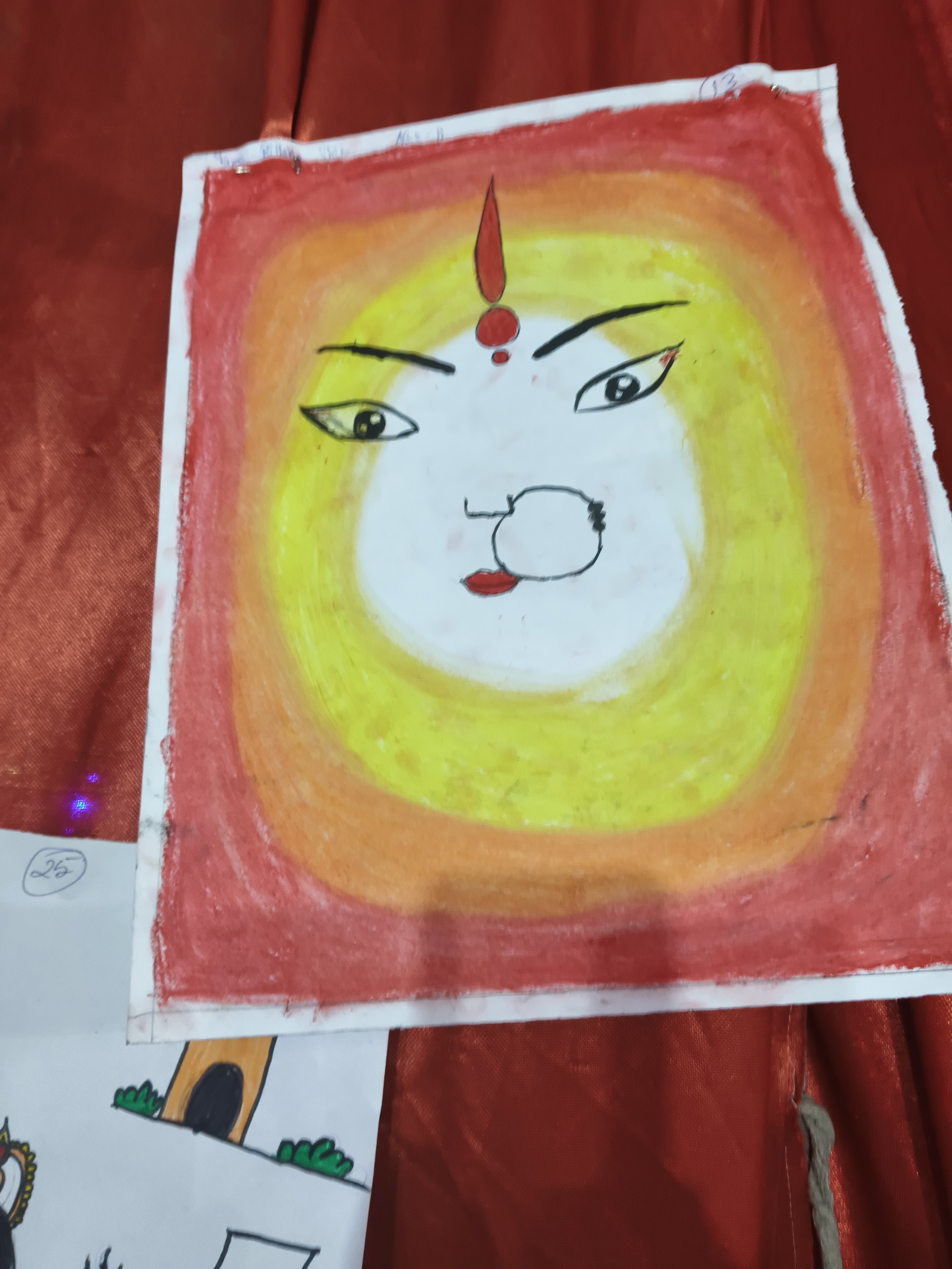 Raipur Navratri Festival, Gayatri Nagar Temple, Siddhi Vinayak Temple Raipur, Children's Painting Competition, Navratri Garba Raipur, Rangoli Competition, Chhattisgarh, Khabargali