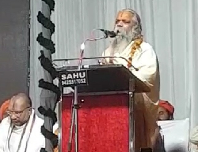 Dharma Sansad Sant Kalicharan, Sadhvi Vibhanand Giri, Mahant Ramsundar Das, Shri Neelkanth Seva Sansthan in Ravanabhatha Maidan, Chhattisgarh, Hindu Samaj Sangathan, Mahatma Gandhi, Raipur, Khabargali