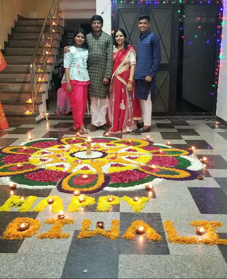 aditi bhagat ki rangoli