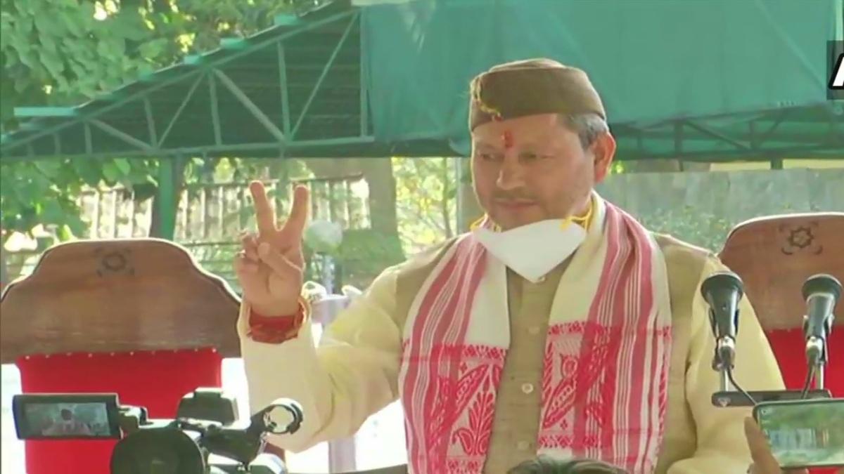 Uttarakhand, Chief Minister, Tirath Singh Rawat, Swearing in, Governor Baby Rani Maurya, MP from Pauri-Garhwal Parliamentary seat, Kalam Singh Rawat, Gauri Devi, BJP, Khabargali