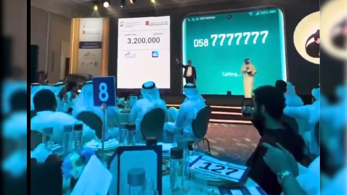 Unique mobile phone number sold for 7 crores in auction, 65 crores earned from sale of special car number plates, Dubai, UAE Vice President Sheikh Mohammed bin Rashid Al Maktoum, Khabargali