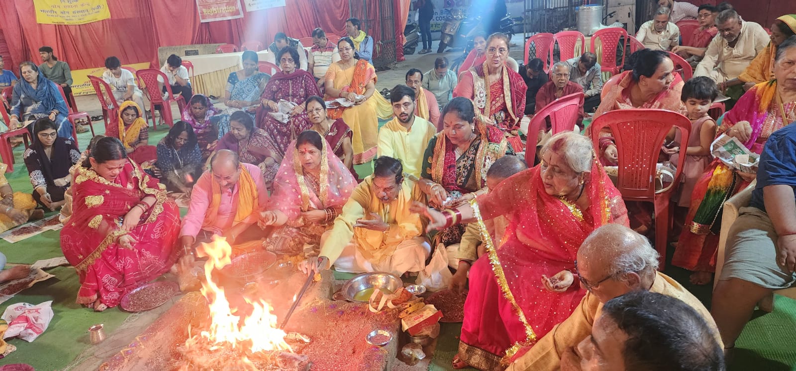 Raipur Navratri Festival, Gayatri Nagar Temple, Siddhi Vinayak Temple Raipur, Children's Painting Competition, Navratri Garba Raipur, Rangoli Competition, Chhattisgarh, Khabargali
