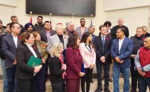 Technological solutions to economic challenges, Canadian Hindu community gives new approach, gives perfect answer to Trump's economic challenges, Anurag Srivastava, native of Raipur, Chhattisgarh, Hindu Heritage Month, MP Seema Akan, representative of Foreign Minister Anita Anand, MPP Effie Trentinopolis, Mayor Rob Burton, Council member Nav Nanda, Raipur, Oakville, Khabargali