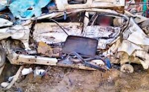 Head-on collision between a Hiva and a car, tragic death of four youths