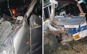 भिंड में बस और कार की भीषण टक्कर से 5 की मौत, 7 लोग गंभीर घायल खबरगली 5 killed, 7 seriously injured in a horrific collision between a bus and a car in Bhind madhyapradesh hindi news khabaragli 