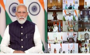 PM Modi Holds Key Meeting with Chief Ministers on Middle East Crisis: 'No Lockdown in the Country; We Will Fight This Battle Like Team India.' Strategic Focus: Deliberations on the War and Oil Crisis in West Asia; PM Modi States—'We Will Ensure Essential Supplies in Collaboration with the States.' New Delhi | Khabargali