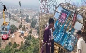 Second death in ropeway accident, farmer dies during treatment, 5 others injured in critical condition hindi news big news khabargali 