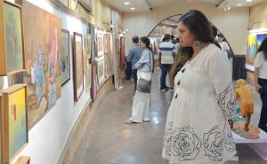 ‘Gaura’ - National Visual Arts Exhibition: Art has always been a powerful medium of expression, reflection and change, Minister Guru Khuswant Saheb, Chhattisgarh Progressive Artists Group, Raipur, Chhattisgarh, Khabargali