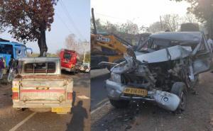 Horrific road accident: Two women on morning walk die hindi news big news khabargali 