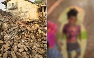 A dilapidated house collapses, resulting in the tragic death of a 10-year-old child. Bilaspur hindi news big news khabargali 