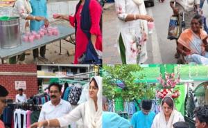 Raipur: Vedic Welfare Foundation distributed langar and sherbet on Muharram. Chairman Syed Salma said, 'Imam Hussain sacrificed his life to keep humanity alive'. Chhattisgarh, Khabargali