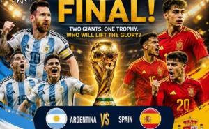 FIFA World Cup 2026 Final: Countdown begins... Argentina and Spain battle for the title. Find out when and where to watch live in India.Khabargali 