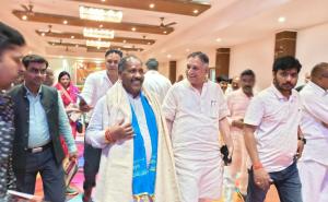 Lokesh Kanwaria, Chairman of Chhattisgarh Government Disabled Finance Development Corporation, Shakti News, Shakti BJP Meeting, Chhattisgarh Disabled Finance Development Corporation, Disabled Scheme, Shakti Collectorate, Lokesh Kanwaria Shakti Pravas, Chandrapur Assembly, BJP Shakti, Chhattisgarh, Khabargali