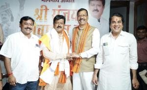 Chairman of Chhattisgarh State Civil Supplies Corporation and senior BJP leader Sanjay Srivastava, Sanjay Srivastava's birthday, Raipur News, Chhattisgarh BJP, Vishnudev Sai, Dr. Raman Singh, Khabargali